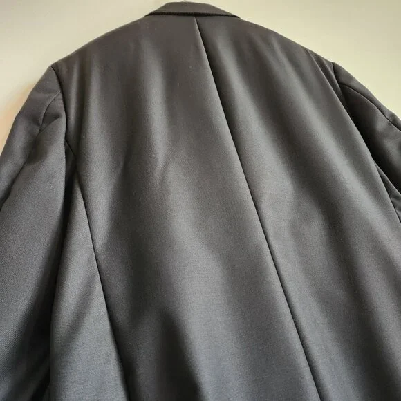 42R Tuxedo Jacket Black Jos A Bank Peak Lapel Reserve Italian Wool New 1 Button